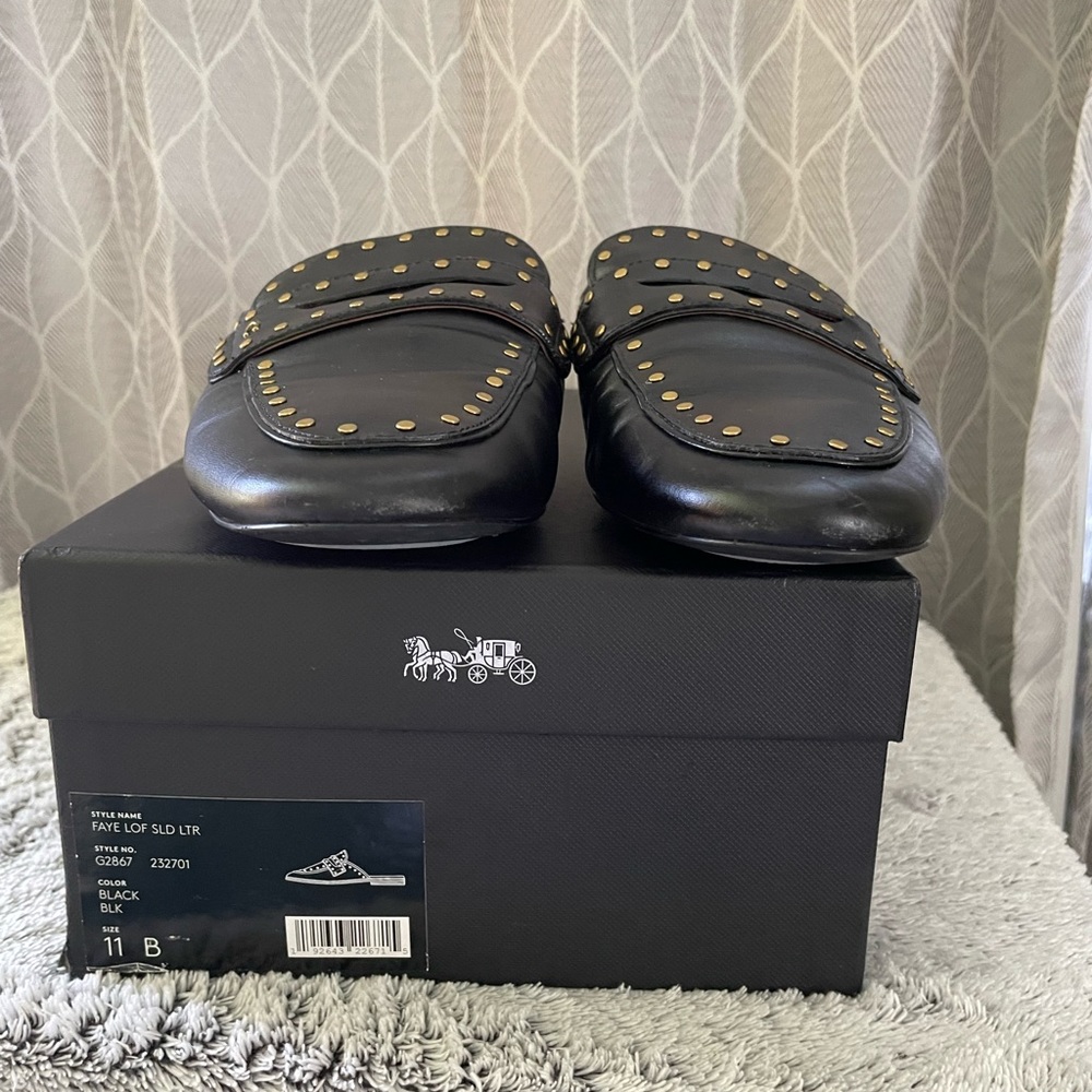 Coach Faye Loafer Slide Size 11B EUC - Picture 2 of 8